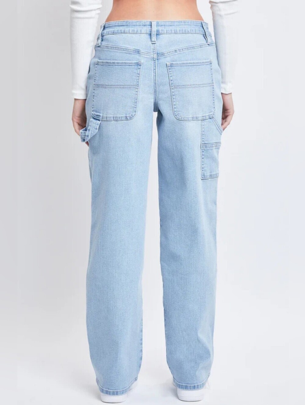 YMI Size 7 / 28 Mid-Rise Utility Straight Leg Jeans